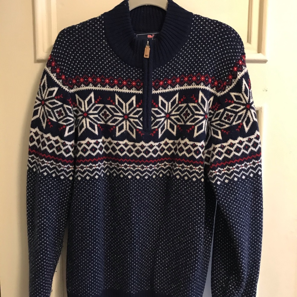 Men’s medium vineyard vines Christmas sweater